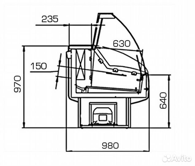 Холодильная витрина