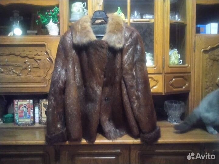 П/шубок из нутрии натуральный