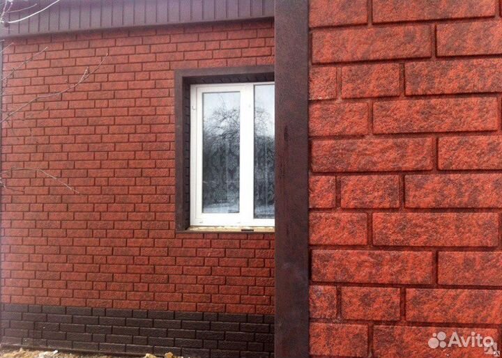 Сайдинг нового поколения.Под кирпич