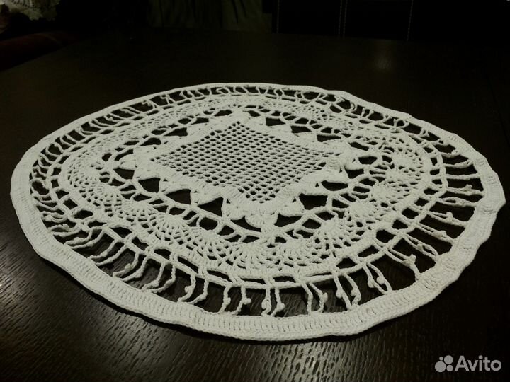 Салфетки вязаные handmade