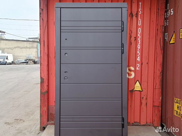 Дверь входная с накладкой Орегон-дуб Классика