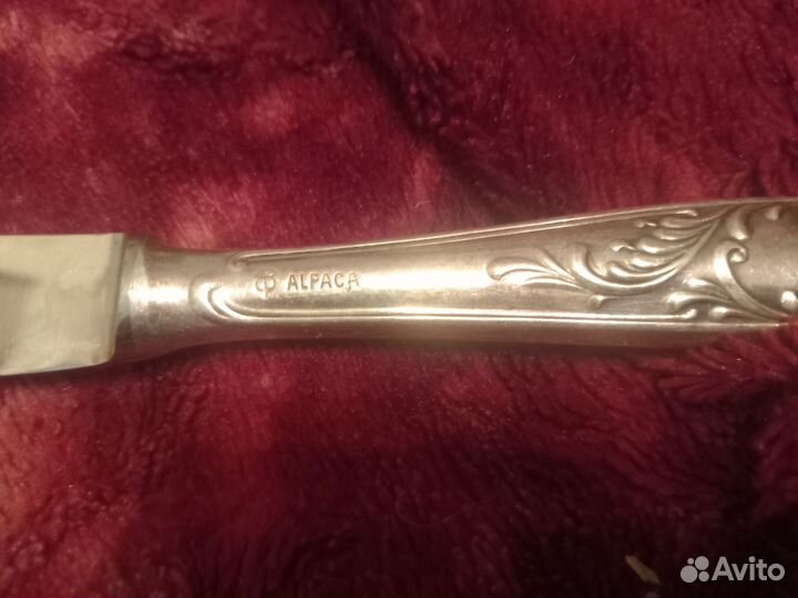 Старый немецкий мельхиор alpaca