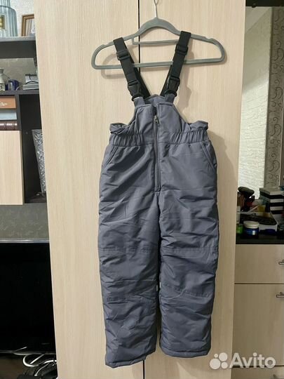 Зимний костюм комбинезон для девочки 122