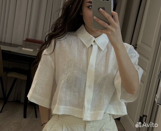 Рубашка lime M (46)