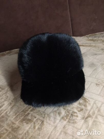 Меховая мужская кепка