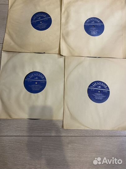 Виниловые пластинки (И.С. Бах 