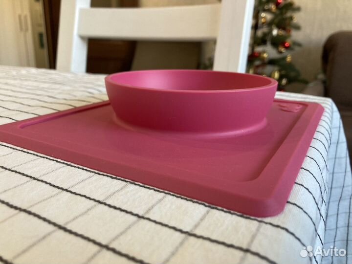 Тарелочка Ezpz, Mini Bowl Packaged Pink