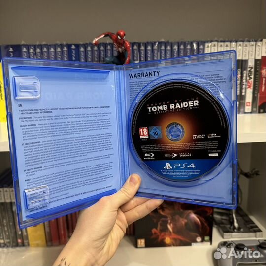Shadow of the Tomb Raider definitive edition ps4