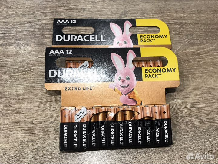 Батарейки пальчиковые,мизинчиковые duracell