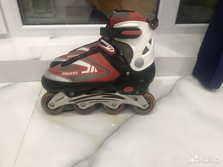 Роликовые коньки раздвижные 39-42