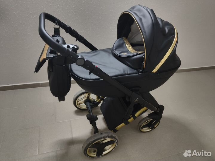 Коляска verdi 3 в 1 mirage limited черная