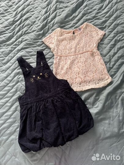 Одежда для девочки пакетом 86-92