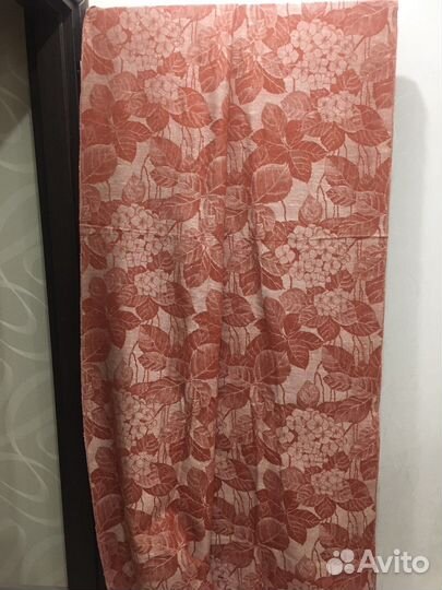 Тюль, портьерная ткань лен СССР