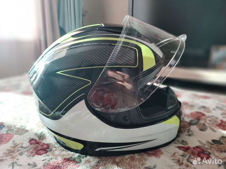 Мото шлем интеграл Hizer