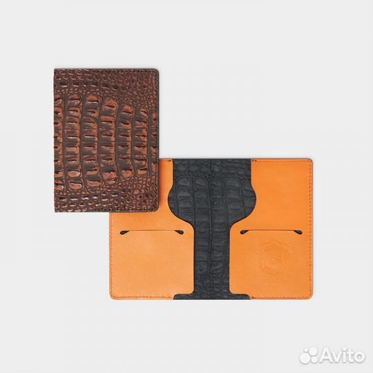 Обложка для паспорта из натуральной кожи