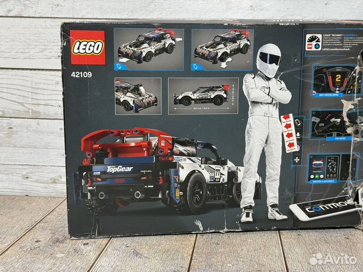 Новый Lego technic 42109 Rally car Top Gear