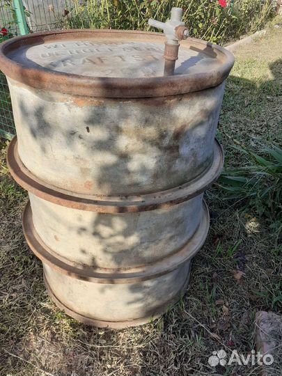 Бочка металлическая 200л