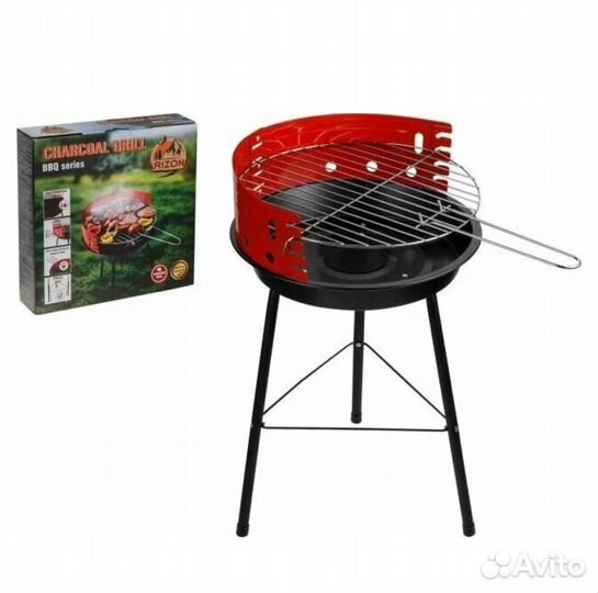 Гриль угольный разборный новый