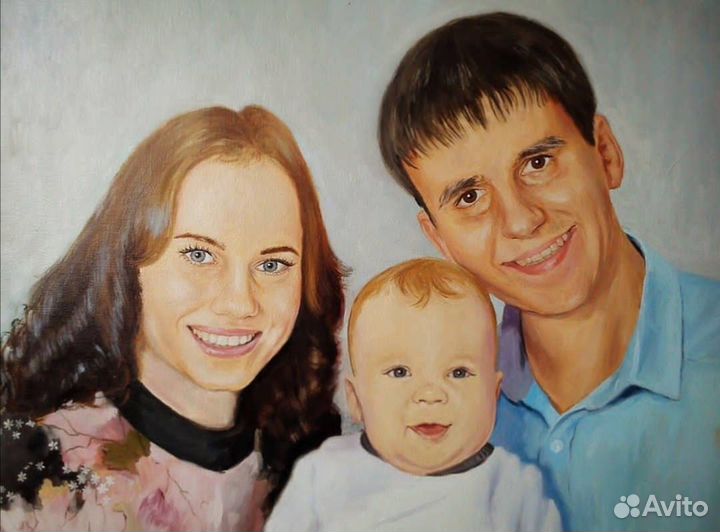 Живопись на заказ, портреты, роспись стен