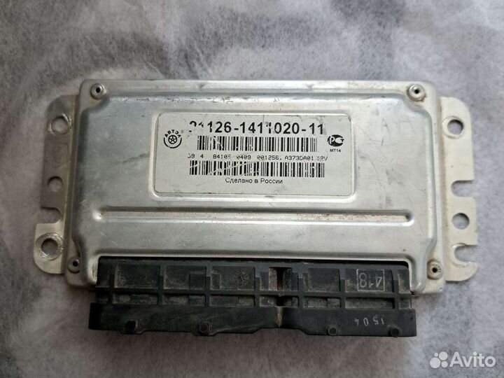 Эбу мозги на ваз 21124 16кл