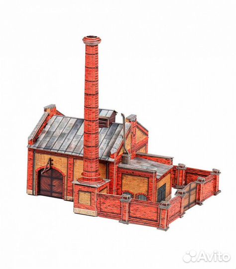 3Д Пазл Котельная конструктор для детей