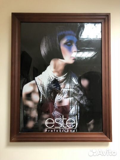 Картина для тьеьеа в дубовой раме