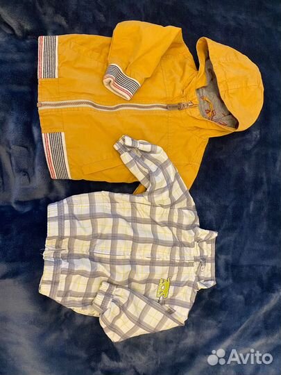 Пакет фирменных вещей на мальчика 74-80