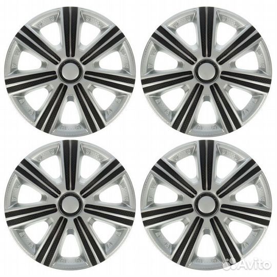 Колпаки колесные DTM Super Silver R14 комплект