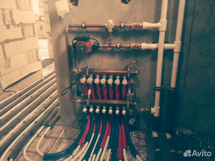 Монтаж отопления водоснабжения канализации