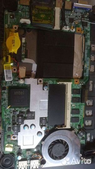 MSI U100 Wind по запчастям