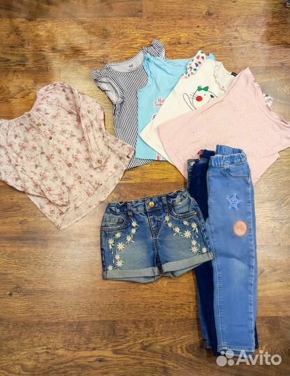 Пакет вещей на девочку 104-110