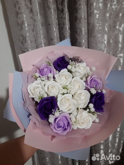 Мыльные букеты