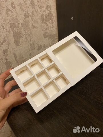 Коробка для 9 конфет