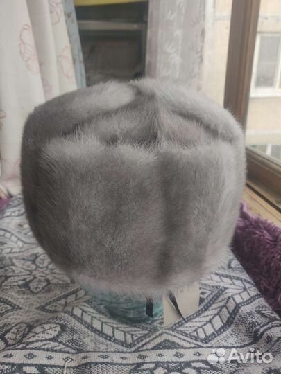 Шапка норковая женская