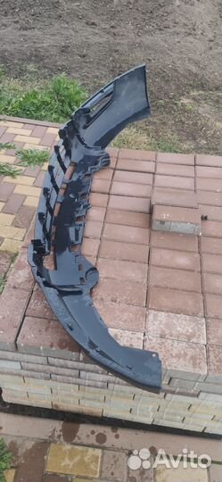 Спойлер (губа) переднего бампера Skoda Yeti