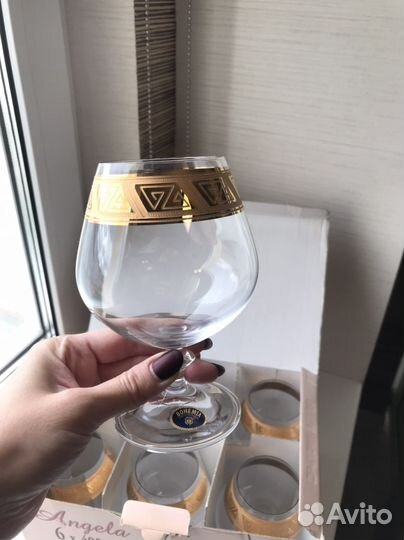 Набор бокалов для коньяка Bohemia 