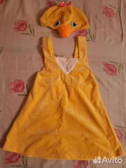 Костюм утенок для девочки