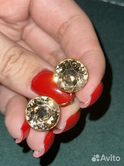 Swarovski серьги bella