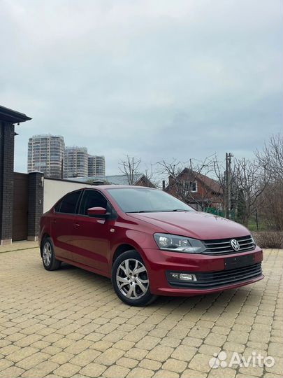 Volkswagen Polo 1.6 AT, 2016, 80 000 км