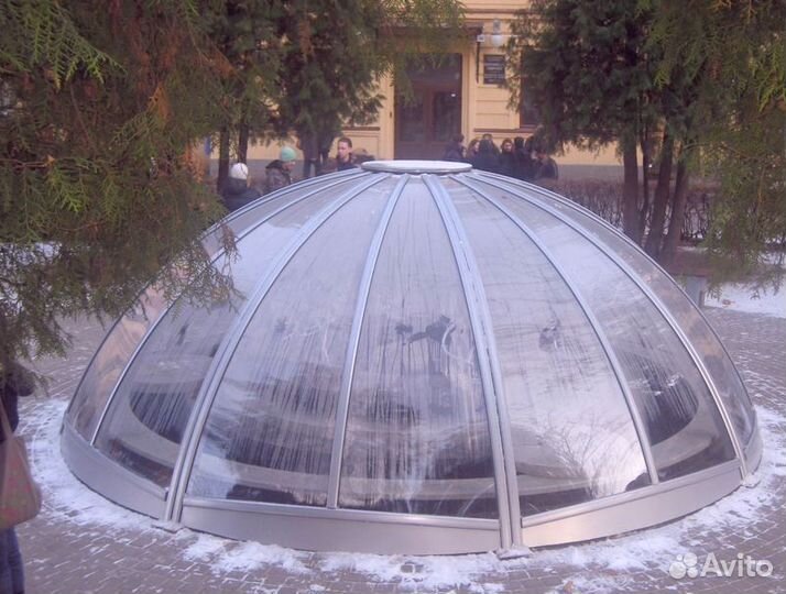 Остекление куполов