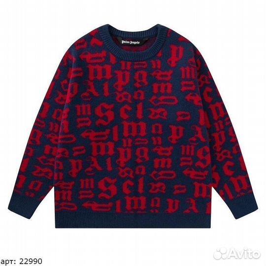 Свитер Palm Angels Синий