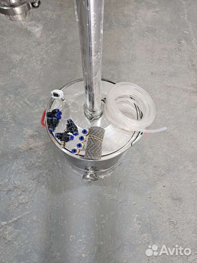 Кастрюля 35л с рбк 2 дюйма,комплект подключения