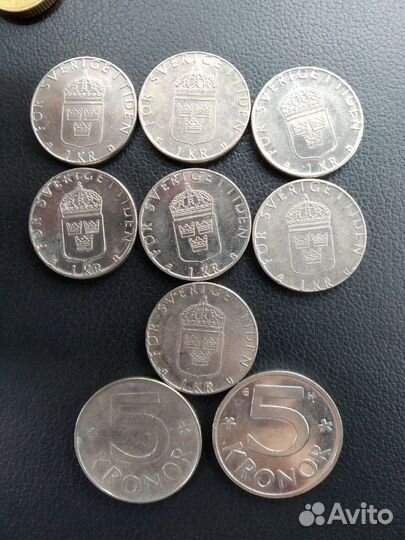 Шведские кроны обмен, продажа