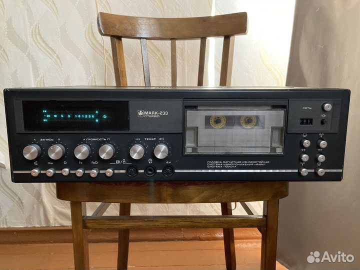 Магнитофон маяк 233