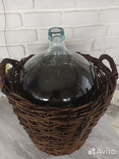 Бутыль стеклянный 30 литров