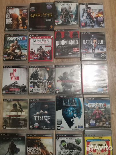 Игры диски для ps3