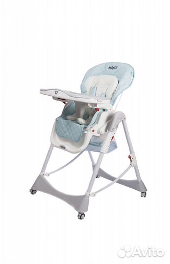 Стульчик для кормления babyton голубой