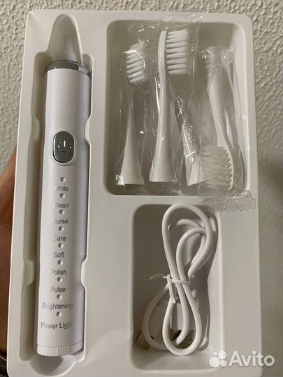 Электрическая звуковая зубная щетка