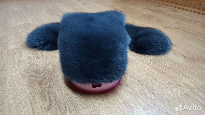 Шапка норковая с воротником