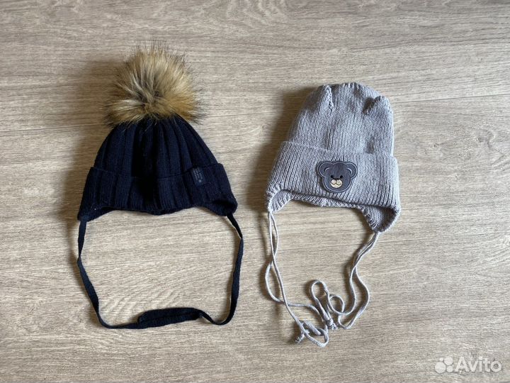 Шапка зимняя для новорожденных
